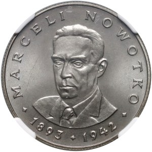 République populaire de Pologne, 20 zloty 1976, Marceli Nowotko