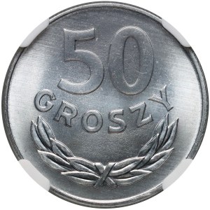 PRL, 50 grošů 1978, bez mincovní značky