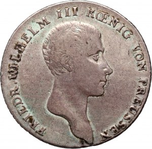 Nemecko, Prusko, Friedrich Wilhelm III, 1815 A thaler, Berlín