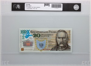 III RP, 20 zlotých 2014, 100. výročí polských legií, série LP