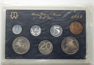 People's Republic of Poland, Polish Circulating Coins 1989