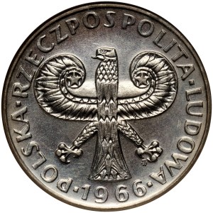 PRL, 10 Zloty 1966, Sigismundssäule - 