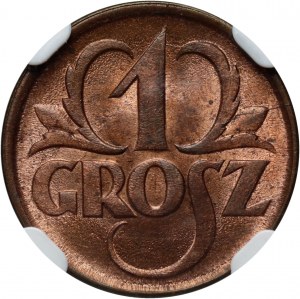 II RP, 1 grosz 1925, Warsaw