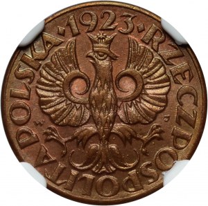 Second Republic, 1 penny 1923