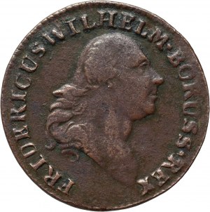 Južné Prusko, Friedrich Wilhelm II, penny 1797 B, Wrocław