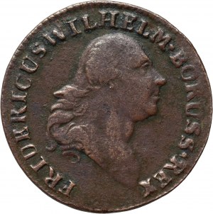Jižní Prusko, Friedrich Wilhelm II, penny 1797 B, Wrocław