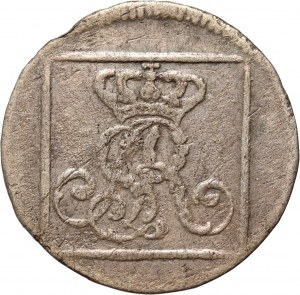 Stanislaw August Poniatowski, silver penny 1766 FS, Warsaw