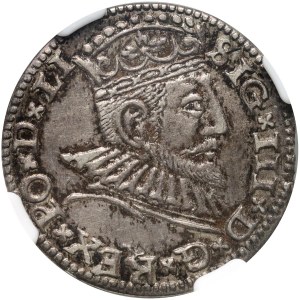 Sigismund III Vasa, trojak 1591, Riga