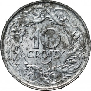 Gouvernement général, 10 pennies 1923