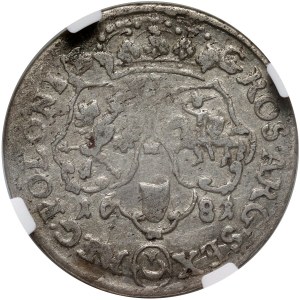 Jean III Sobieski, six pence 1681 TLB, Bydgoszcz