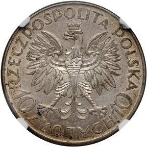 II RP, 10 zlotys 1933, Varsovie, Jan III Sobieski