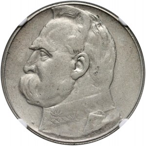 Second Polish Republic, 10 zlotys 1936, Józef Piłsudski