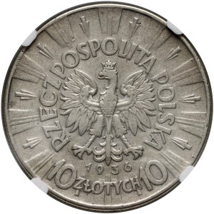 II RP, 10 zlotys 1936, Varsovie, Józef Piłsudski