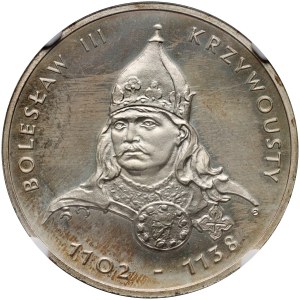 République populaire de Pologne, 200 zlotys 1982, Bolesław III le Wrymouth