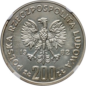 République populaire de Pologne, 200 zlotys 1982, Bolesław III le Wrymouth