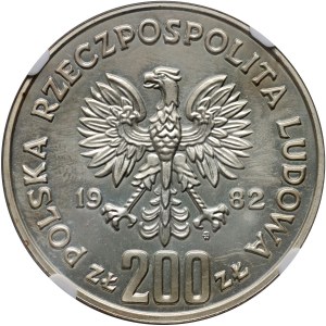 Polská lidová republika, 200 zlotých 1982, Boleslav III Křivoústý