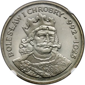 Polská lidová republika, 200 zlotých 1980, Boleslav I Chrobry, busta