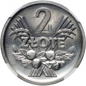 PRL, 2 zlotys 1974