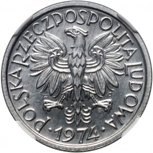 PRL, 2 zlotys 1974