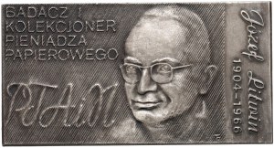 République populaire de Pologne, plaque d'argent de 1983, Jozef Litwin