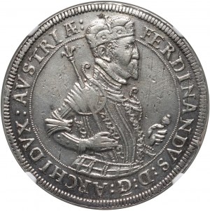 Österreich, Tirol, Ferdinand II. 1564-1595, Taler ohne Datum, Ensisheim