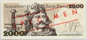 People's Republic of Poland, 2000 zloty 1.06.1979, MODEL, No. 0853, series S