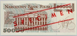 PRL, 50000 złotych 16.11.1993, WZÓR, No. 0803, seria A