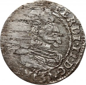 Silésie, Habsbourg, Ferdinand II, 3 krajcars 1630