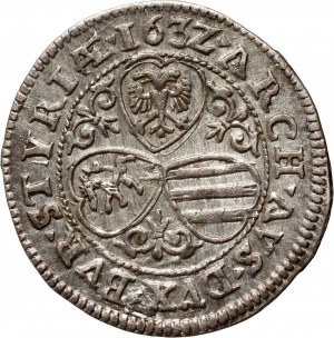 Austria, Ferdinando II, 3 krajcars 1632, Graz