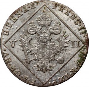 Austria, Franciszek II, 7 krajcarów 1802 C, Praga