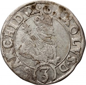 Autriche, Charles II François, 3 krajcars 1584, Graz