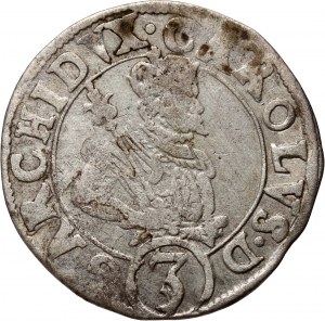 Rakúsko, Karol II František, 3 krajcars 1584, Graz