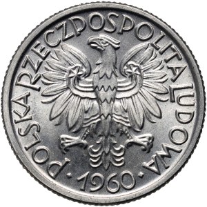 PRL, 2 zloté 1960, Varšava, Jagody