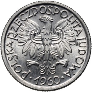 PRL, 2 zloty 1960, Varsovie, Jagody