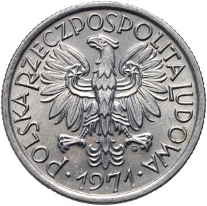 PRL, 2 zloté 1971, Berry, Varšava