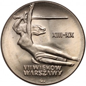 République populaire de Pologne, 10 zlotys 1965, Varsovie Nike, 