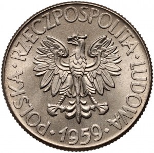 PRL, 10 zloty 1959, Tadeusz Kościuszko