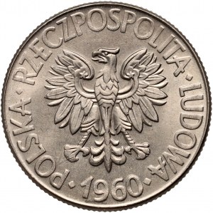 PRL, 10 zlotých 1960, Tadeusz Kościuszko