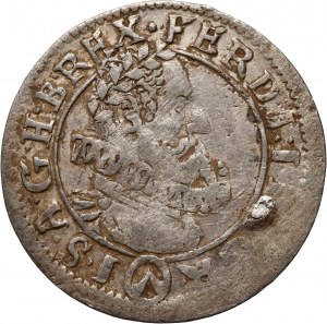 Autriche, Ferdinand II, 3 krajcars, date illisible, Vienne