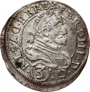 Rakúsko, Ferdinand II, 3 krajcars 1629, Graz