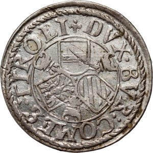 Rakúsko, Ferdinand II, 3 krajcary bez dátumu (1577-1595)