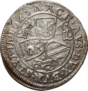 Österreich, Ferdinand II, 3 krajcars 1628, Graz