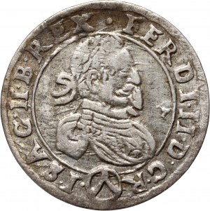 Rakúsko, Ferdinand II, 3 krajcary 1628, Viedeň