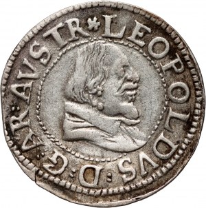 Austria, Leopold V, 3 krajcary bez daty (1619-1625)