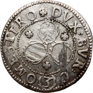 Österreich, Leopold V., 3 krajcars ohne Datum (1619-1625)