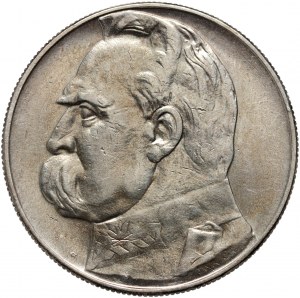 Second Polish Republic, 10 zlotys 1937, Warsaw, Józef Piłsudski