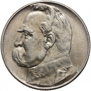 II RP, 10 zloty 1937, Varsovie, Józef Piłsudski