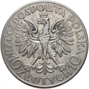 II RP, 10 Zloty 1933, Warschau, Jan III Sobieski