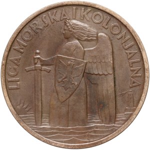 Zweite Republik, Medaille von 1935, Liga für Seefahrt und Kolonialismus