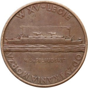 Druhá republika, medaila z roku 1935, Námorná a koloniálna liga
